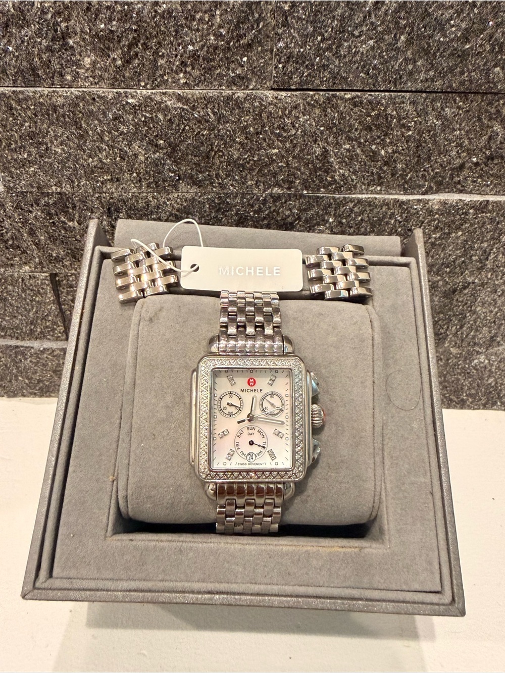 Michele Diamond Watch
